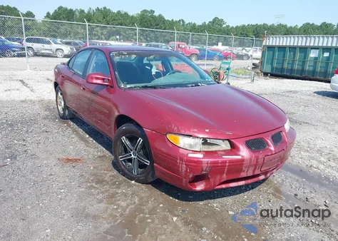 2002 Pontiac Grand Prix Se z USA, uszkodzony, nr VIN 1G2WK52J02F213350